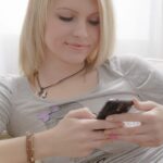 Young blonde Dora C takes her guy's dick in her mouth before and after fucking